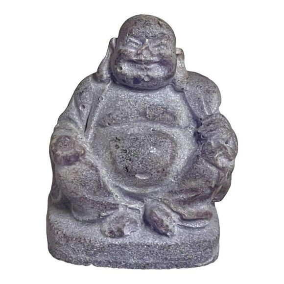 Lot of 3 Buddha Asian Oriental Set of 3 Figurines Good Luck 2” Trinkets Mini - Picture 7 of 16